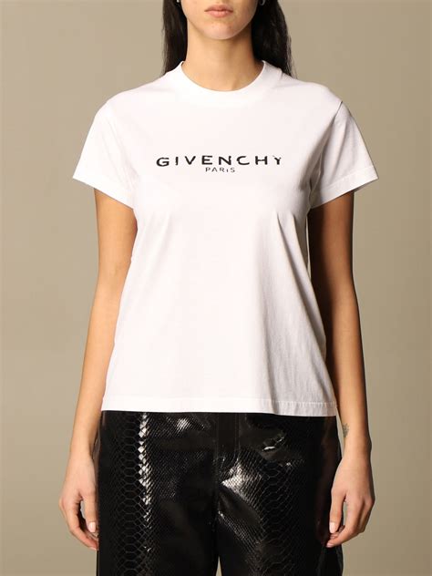 givenchy tee shirt womens|Givenchy cropped t shirt.